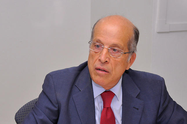 Max Puig,  Presidente del partido Alianza por la Democracia  durante su visita al periodico acento Fotos: Carmen Suárez/acento.com.do Fecha: 1ero./04/2014