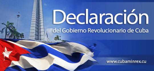 Cuba declaraciones_del_gobierno
