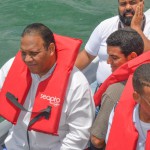 Los diputados cuando navegaron playa bavaro