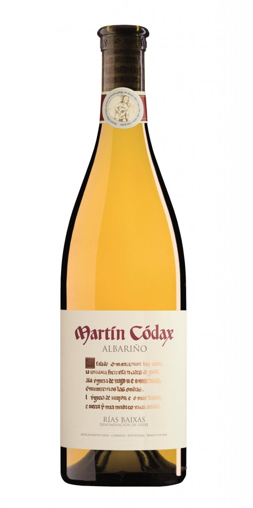 Nueva botella del albariño Martin Codax