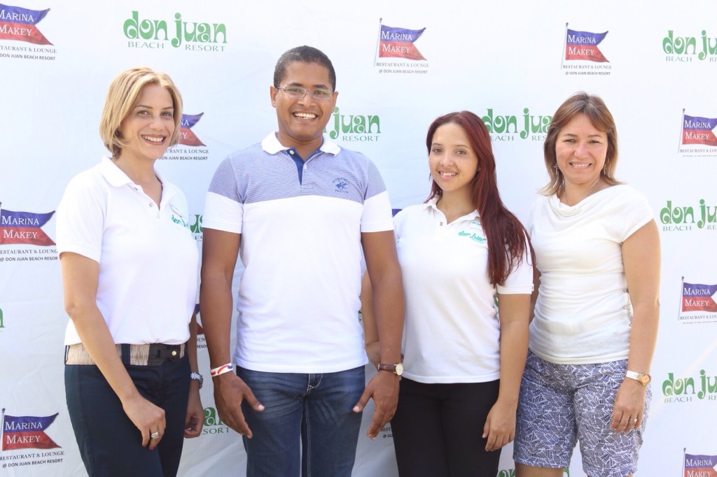 Patricia Domínguez, del Don Juan Beach Resort_ Jacinto Fernández, WTS, Directiva Adotour, Melanie Hilsamer, del Don Juan Beach Resort y X