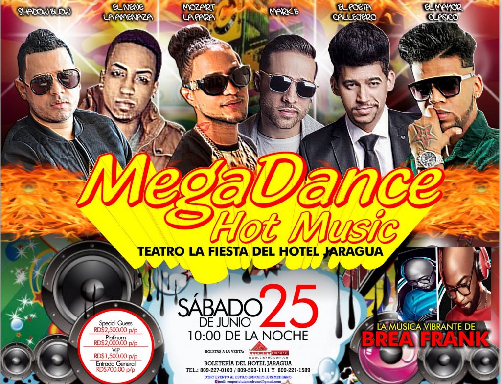 MEGA DANCE HOT PARTY DEL VERANO