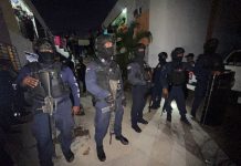 DNCD se tira en allanamiento en Dajabón y apresa cinco personas